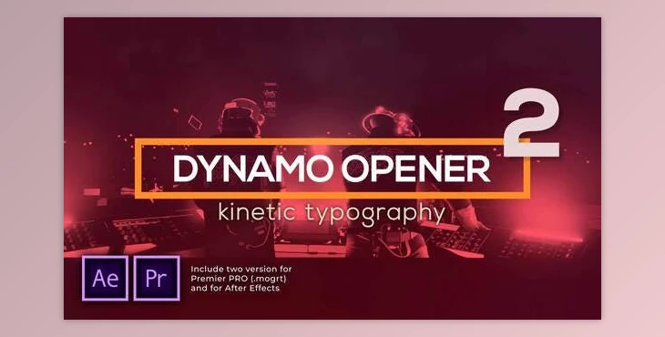 Download Dynamic Typography Opener v2 (Videohive 29949099) - PR Project