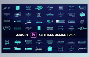 Download Titles Design Pack (<span class='badge badge-warning'>Videohive</span> 29809059) - PR <span class='badge badge-warning'>Project</span>