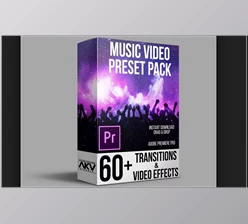Download AKV Studios Music Video Preset Pack + Transition Vol.1 for Premiere