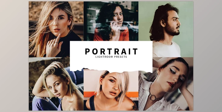Download 10 Portrait Lightroom Presets CreativeMarket-5748485 (LRTEMPLATE)