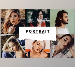 Download 10 Portrait Lightroom Presets CreativeMarket-5748485 (LRTEMPLATE)
