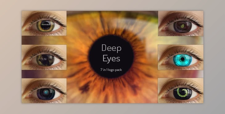 Download Deep Eyes | 7 in 1 logo pack (Videohive 10147952) - AE Project