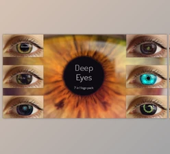 Download Deep Eyes | 7 in 1 logo pack (Videohive 10147952) - AE Project