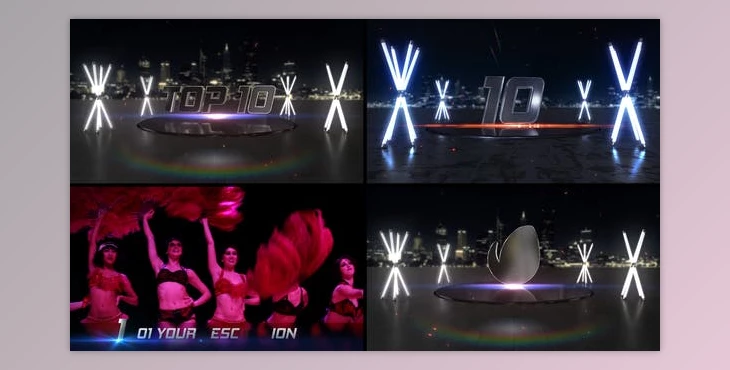 Download Light Top 10 (Videohive 23523828) - AE Project