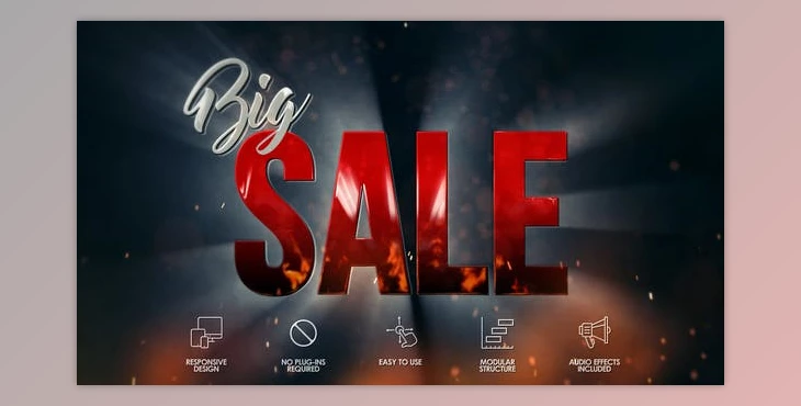 Download Big Sale Commercial (Videohive 22633599) - AE Project