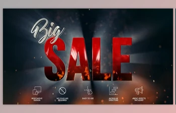 Download <span class='badge badge-warning'>Big</span> Sale Commercial (<span class='badge badge-warning'>Videohive</span> 22633599) - AE Project