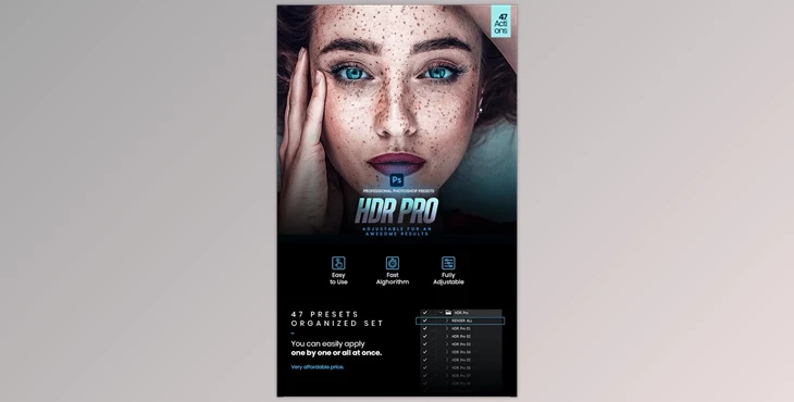 Download 47 HDR Pro Photoshop Actions GraphicRiver-29829502 (ATN)