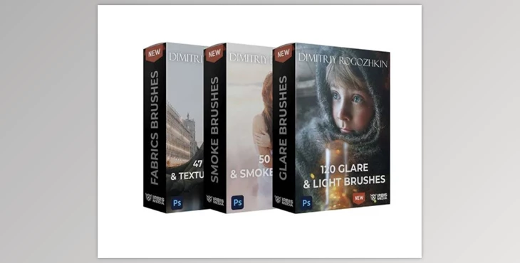 Download Retouchingwonders – Dmitry Rogozhkin – Creative Brushes Collection (ABR)