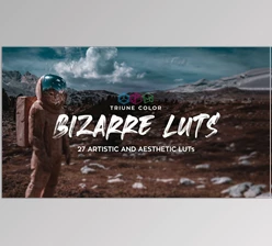 Download Triune Digital – Bizarre LUTs (	.CUBE, .3DL, .XMP, . LOOK, .VLT, and .COSTYLE)
