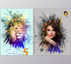 Download Paint Photoshop Action 5 CreativeMarket-5751430 (ATN, ABR, PAT)