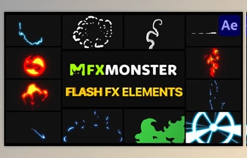 Download Flash <span class='badge badge-warning'>FX</span> Elements Pack 02 | After Effects (Videohive 29989229) - AE Project