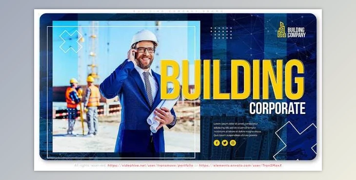 Download Building Company Promo (Videohive 30042037) - AE Project