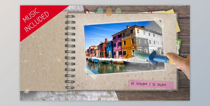Download Kids Color the Photo Album (Videohive 7167668) - AE Project