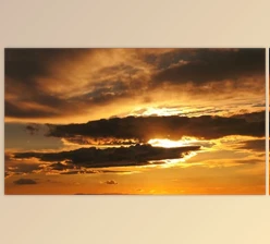 Download Dark Smooth Clouds In Orange Sunset (Videohive 23819288)