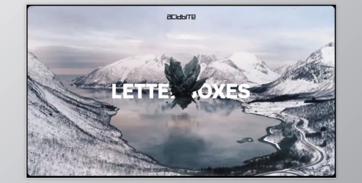 Download AcidBite – Letterboxes (PNG , MOV) - AE, PR