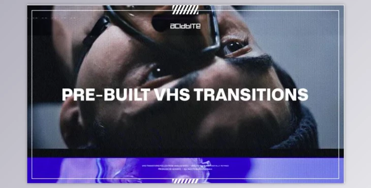 Download AcidBite – Pre-Built VHS Transitions (PNG, MOV) - PR