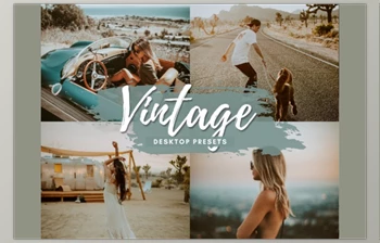 Download VINTAGE Desktop Lightroom Presets CreativeMarket-5712583 (<span class='badge badge-warning'>XMP</span>, LRTEMPLATE)