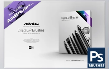 Download RM Digital <span class='badge badge-warning'>Art</span> Brushes EE for PS CreativeMarket-5567663 (PSD, JPG, ABR, TPL, ASL, ATN, ACO, GRD)