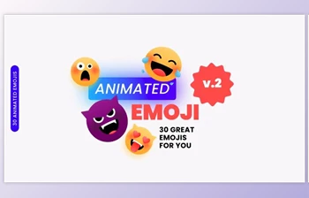 Download Animated Emoji V2 (<span class='badge badge-warning'>Motionarray</span> 843551) - AE <span class='badge badge-warning'>Project</span>