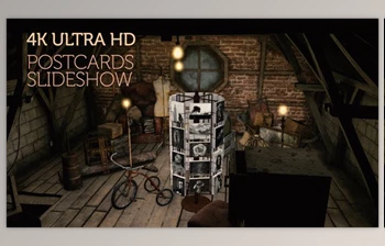 Download Vintage postcards in a <span class='badge badge-warning'>creepy</span> old attic (Videohive 30103425) - AE Project