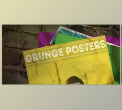 Download Grunge Posters (Videohive 19399978) - AE Project