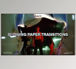Download Acidbite – BURNING PAPER TRANSITIONS (Premiere Pro and Final Cut Pro X)