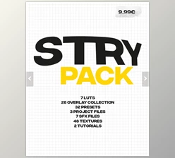 Download Payhip – STRY Editing Pack (.cube, PNG, MP4) - AE