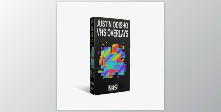 Download Justin Odisho – VHS / VCR / TV Glitch Footage Overlays Pack (MOV)