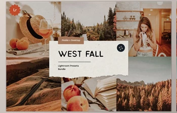 Download West Fall – <span class='badge badge-warning'>5</span> Lightroom Presets Pack CreativeMarket-5483755 (XMP, DNG)