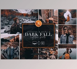 Download DARK FALL – Lightroom Presets CreativeMarket-5782057 (XMP, DNG, LRTEMPLATE)