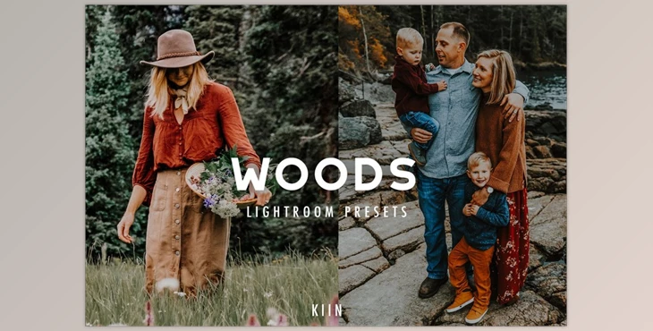 Download 7 WOODS FOREST LIGHTROOM PRESETS CreativeMarket-5780781 (DNG, XMP, LRTEMPLATE)