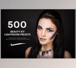 Download 500 Beauty Kit Lightroom Presets CreativeMarket-5787001 (XMP)