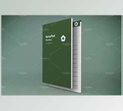 Download NotePad Mockup CreativeMarket-5787245 (PSD)