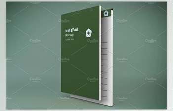 Download NotePad Mockup <span class='badge badge-warning'>CreativeMarket-5787245</span> (PSD)