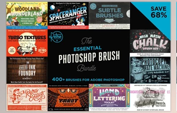 Download THE ESSENTIAL <span class='badge badge-warning'>PHOTOSHOP</span> BRUSH BUNDLE CreativeMarket-2715287