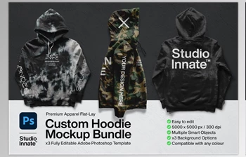 Download <span class='badge badge-warning'>Custom</span> Hoodie Mockup <span class='badge badge-warning'>Bundle</span> CreativeMarket-5715033