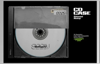 Download <span class='badge badge-warning'>Distressed</span> CD Jewel Case Mockup CreativeMarket-5670335 (PSD)