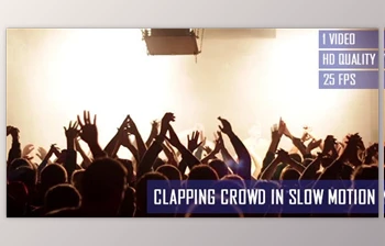 Download <span class='badge badge-warning'>Clapping</span> Concert Crowd In Slow Motion (Videohive 6695990)