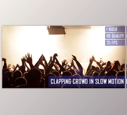 Download Clapping Concert Crowd In Slow Motion (Videohive 6695990)