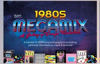 The Complete 1980s MegaMix Bundle! (CreativeMarket-1825472)