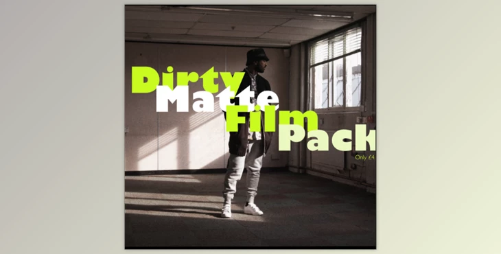 Download Daniel John Peters – Dirty Matte Film Pack – LUTs & Overlays
