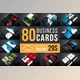 CreativeMarket - Business Cards Mega Bundle By Curve Design