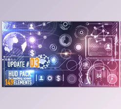 Download 149 HUD Elements Pack for Touch Screen (Videohive 10982941) - AE Project