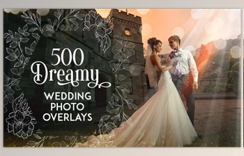 Download <span class='badge badge-warning'>500</span> Dreamy Wedding Photo Overlays Bundle - AE Project