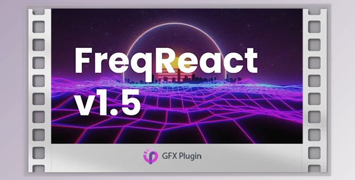 Download FreqReact v1.5.7 for After Effects (Win, Mac)