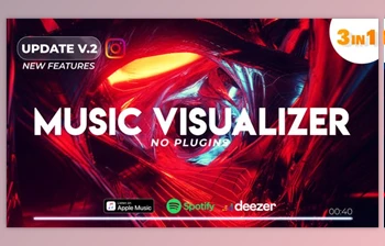 Download Music Visualizer Tunnel with <span class='badge badge-warning'>Audio</span> Spectrum V2.0 (Videohive 25505054) - AE Project