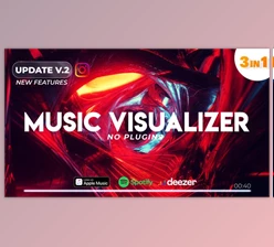 Download Music Visualizer Tunnel with Audio Spectrum V2.0 (Videohive 25505054) - AE Project