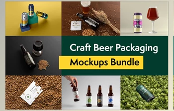 Download Craft Beer Packaging <span class='badge badge-warning'>Mockups</span> CreativeMarket-5744421 (PG, <span class='badge badge-warning'>PSD</span>)