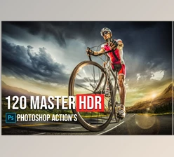 Download 120 Master HDR Photoshop Actions CreativeMarket-5783739 (ATN)