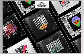 Download <span class='badge badge-warning'>Cover</span> Design Templates Vol.2 CreativeMarket-5680118 (PSD)